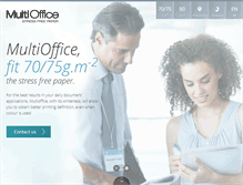 Tablet Screenshot of multioffice-paper.com